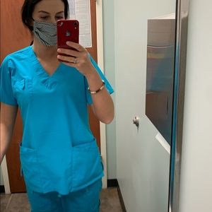 Butter soft scrub top